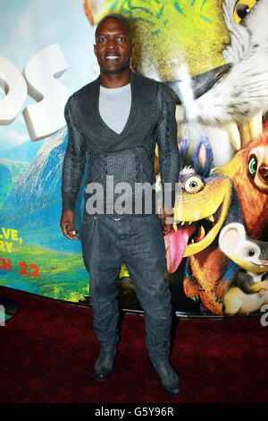 Les Croods Premiere - Londres Banque D'Images