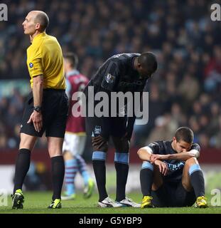 Soccer - Barclays Premier League - Aston Villa v Manchester City - Villa Park Banque D'Images