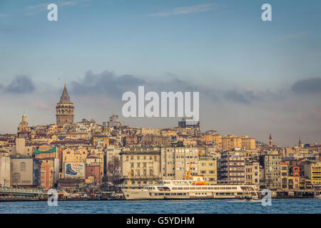 Vue d'Istanbul en Turquie Banque D'Images