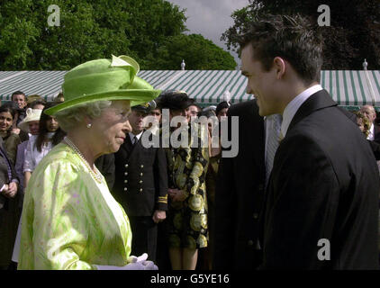 Garden party au Palais de Buckingham Banque D'Images