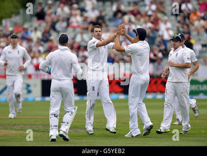 Cricket - Premier Test - Nouvelle-Zélande v Angleterre - Jour trois - ovale de l'université Banque D'Images