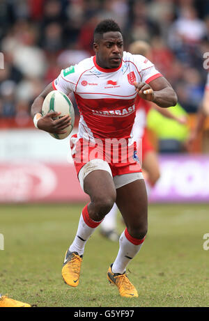 Rugby League - Stobart Super League - Hull Kingston Rovers v Warrington Wolves - Craven Park Banque D'Images