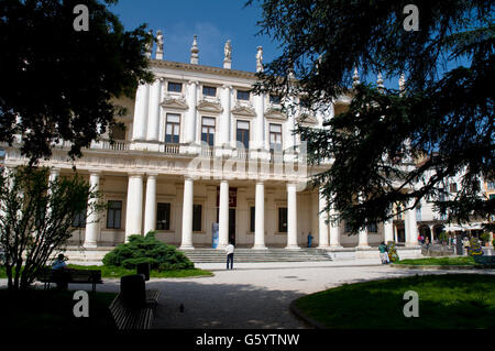 Palazzo Chiericati, le musée municipal, Vicenza, Italie Banque D'Images