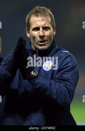 Football - championnat de npower football League - Leicester City / Blackburn Rovers - King Power Stadium. Mike Stowel, entraîneur de gardien de but de Leicester City Banque D'Images