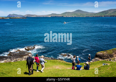 Les îles Blasket, Kerry, Irlande,façon sauvage de l'Atlantique