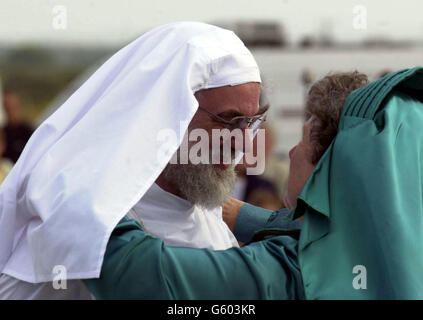 Le Dr Rowan Williams - l'induction de druide Banque D'Images