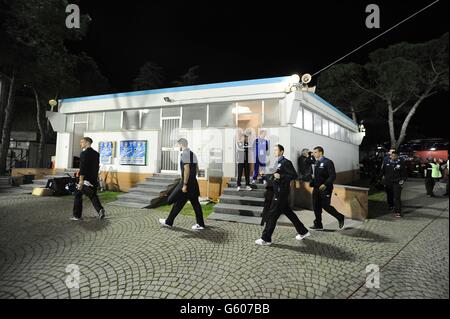 Soccer - Qualification de la Coupe du Monde 2014 - Groupe H - San Marino v Angleterre - Serravalle Stadium Banque D'Images