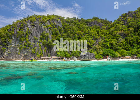 L'île de Palawan aux Philippines Banque D'Images