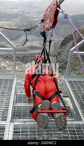 Zip World Banque D'Images