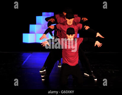 Diversité culturelle Street Dance Banque D'Images