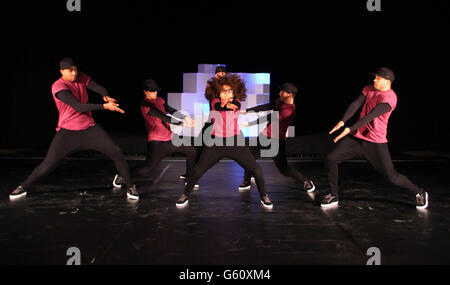 Diversité culturelle Street Dance Banque D'Images