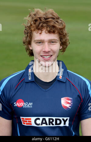 Cricket - 2014 Kent CCC Photocall - Terre du Saint-Laurent. Ivan Thomas, Kent County Cricket Club Banque D'Images