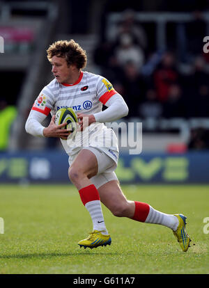 Rugby Union - LV  = Coupe - Piscine Un - Sale Sharks v Saracens - Salford City Stadium Banque D'Images