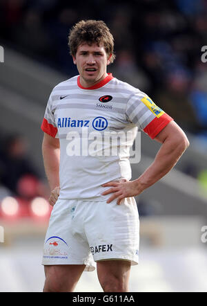 Rugby Union - LV  = Coupe - Piscine Un - Sale Sharks v Saracens - Salford City Stadium Banque D'Images