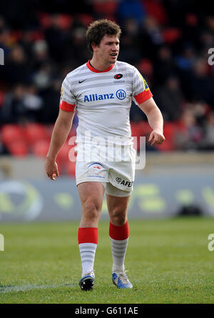 Rugby Union - LV  = Coupe - Piscine Un - Sale Sharks v Saracens - Salford City Stadium Banque D'Images