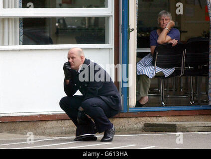 Andrew PC Munn funeral Banque D'Images