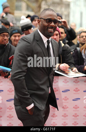 Idris Elba arrive pour le Prince's Trust et Samsung Celebrate Success Awards à l'Odeon Leicester Square Banque D'Images