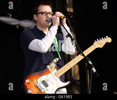 Weezer - Reading Festival Banque D'Images