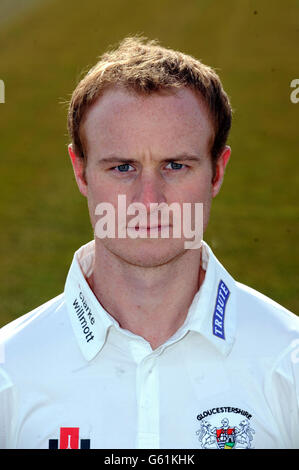 Ian Saxelby du Club de cricket du comté de Gloucestershire lors de l'appel photo au County Ground, Bristol.APPUYEZ SUR ASSOCIATION photo.Date de la photo: Vendredi 5 avril 2013.Le crédit photo doit être lu : Tim Ireland/PA Wire. Banque D'Images