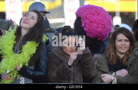 X Factor auditions - Londres Banque D'Images