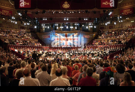 Last Night of the Proms Banque D'Images