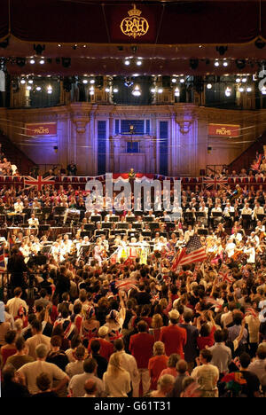 Last Night of the Proms Banque D'Images