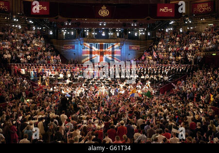 Last Night of the Proms Banque D'Images