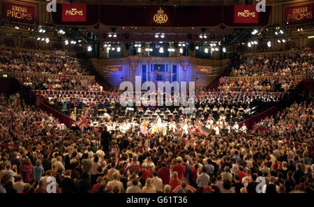 Last Night of the Proms Banque D'Images