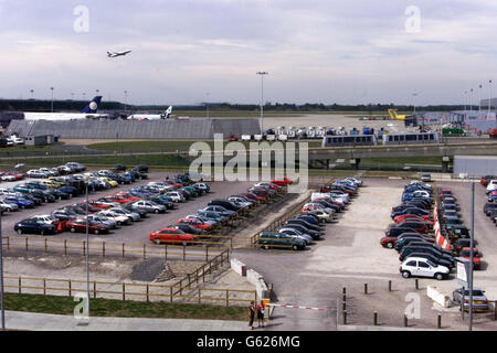 Aéroport de Londres Stansted. Aéroport de Londres Stansted dans Essex. Banque D'Images