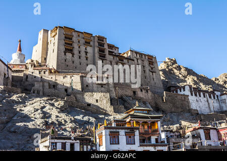 Le Palais de Leh au Ladakh Cachemire Banque D'Images