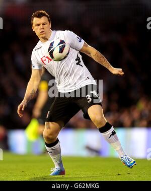 Football - Barclays Premier League - Fulham / Chelsea - Craven Cottage. John Arne Riise, Fulham Banque D'Images