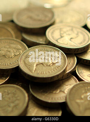 1 coin pour célébrer 30e anniversaire Banque D'Images