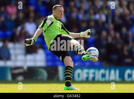 Football - npower football League Championship - Birmingham City / Leeds United - St Andrew's. Paddy Kenny, Leeds United Banque D'Images