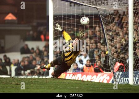 Le football .... F.A. 5e tour de la coupe de Replay White Hart Lane - Tottenham Hotspur v Nottingham Forest Banque D'Images