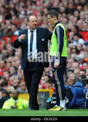 Soccer - Barclays Premier League - Manchester United v Chelsea - Old Trafford Banque D'Images