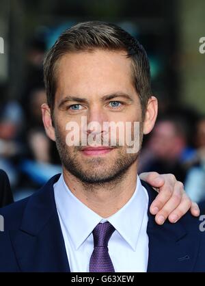 Fast and Furious 6 Premiere - Londres Banque D'Images