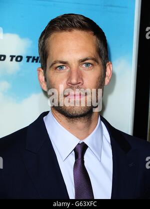 Fast and Furious 6 Premiere - Londres Banque D'Images