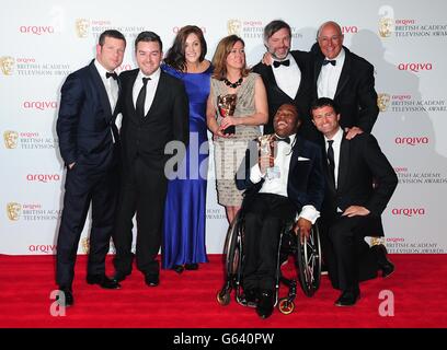 Arqiva British Academy Television Awards - Salle de presse - Londres Banque D'Images