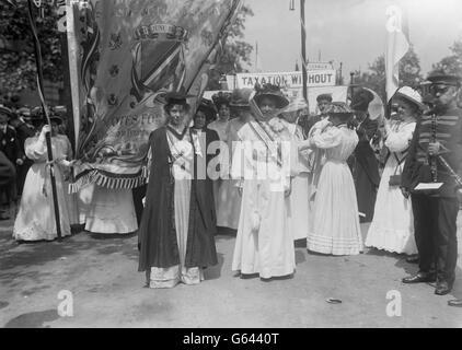 Politique - les suffragettes - Londres Banque D'Images