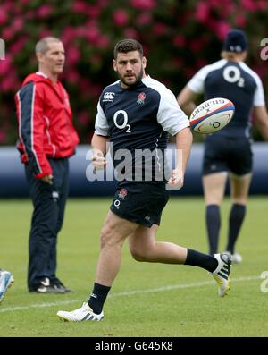 Rugby Union - Angleterre v barbares - France - Formation Le Pennyhill Park Banque D'Images