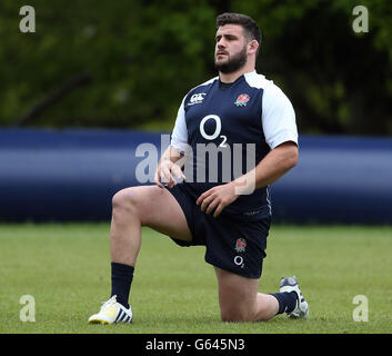 Rugby Union - Angleterre v barbares - France - Formation Le Pennyhill Park Banque D'Images