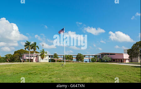 La Floride, le Parc National des Everglades, Flamingo Visitor Centre Banque D'Images