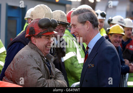 Visites CHARLES STEEL WORKS Banque D'Images