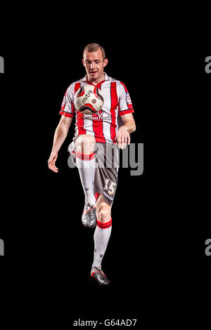 Football - npower football League One - Sheffield United Play Off Feature 2012/13 - complexe d'entraînement de Shirescliffe. Neill Collins, Sheffield United Banque D'Images