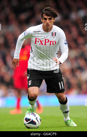 Football - Barclays Premier League - Fulham / Liverpool - Craven Cottage. Bryan Ruiz, Fulham Banque D'Images