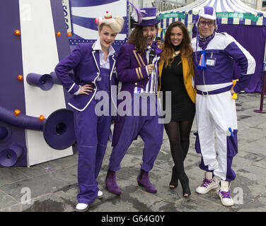 Lait Cadbury Creations merveilleux voyages Fun Fair Banque D'Images