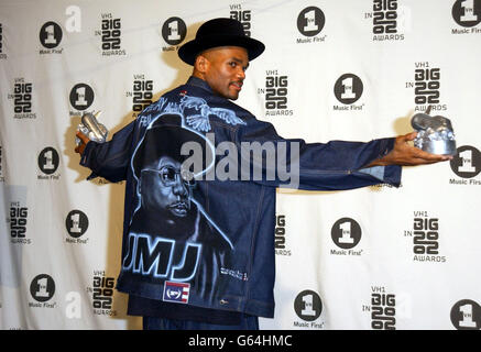 Prix McDaniels VH-1.Darryl McDaniels (course) de Run DMC lors des VH-1 Big in 2002 Awards à l'Auditorium olympique. Banque D'Images