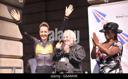 Cyclisme - 2013 - Course de lait Nottingham Banque D'Images