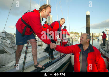 Glasgow Clipper à Cascais Banque D'Images