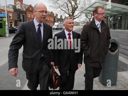 Ivor Callely affaire judiciaire Banque D'Images